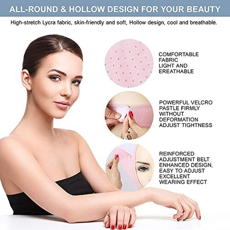 Faja Para Reducir La Papada QUEMAR El Exceso De Grasa Mientras Duerme Rosa